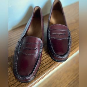 New Vintage Bass Weejuns Wayfarer Loafers Sz 8 W